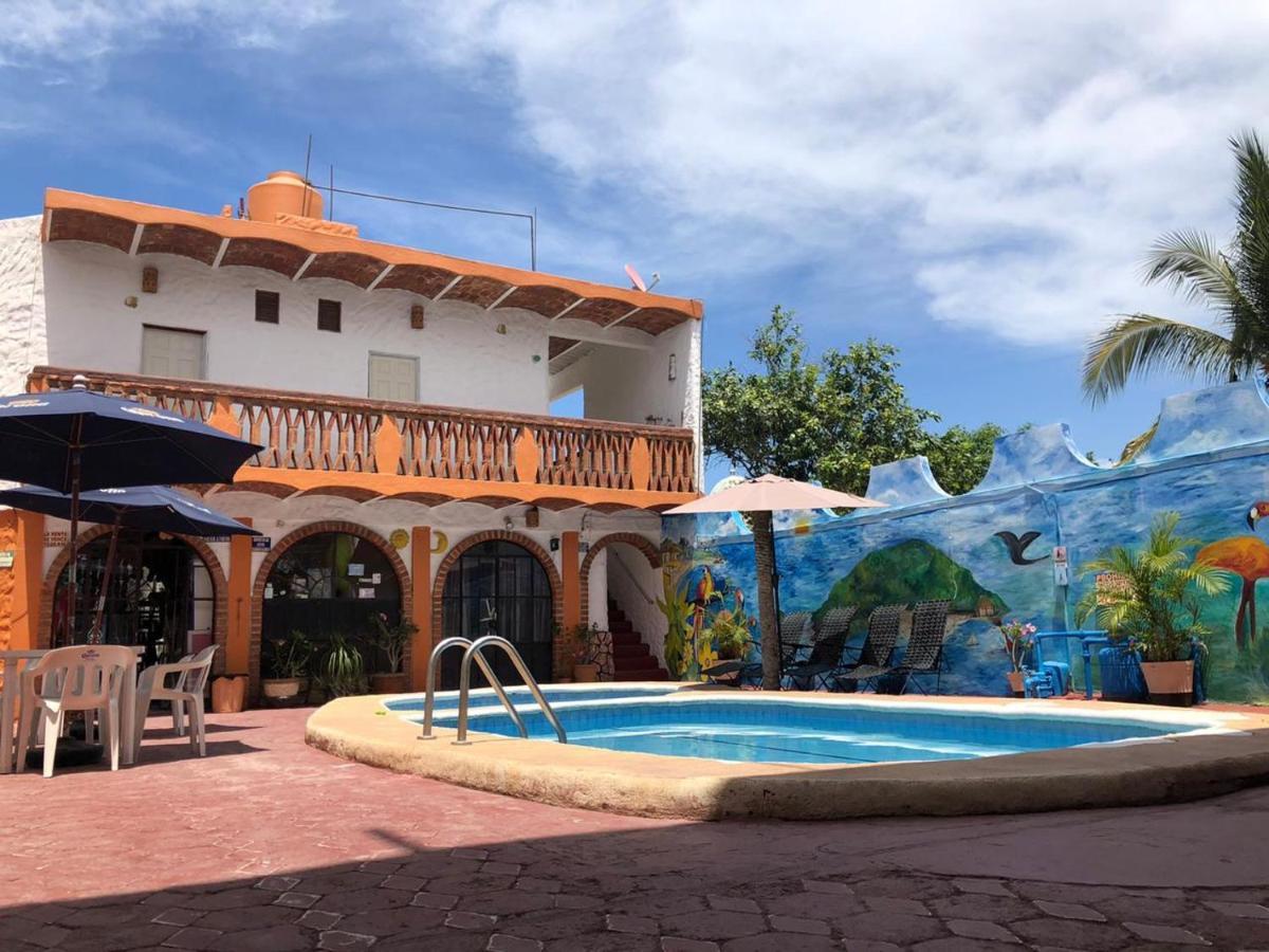 Bungalows Flamingos Rincon de Guayabitos Dış mekan fotoğraf